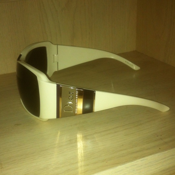 Cream Dior Sunglasses