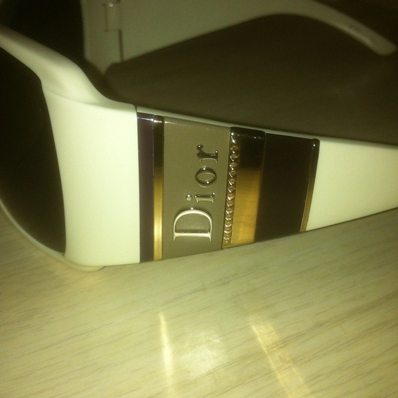 Cream Dior Sunglasses