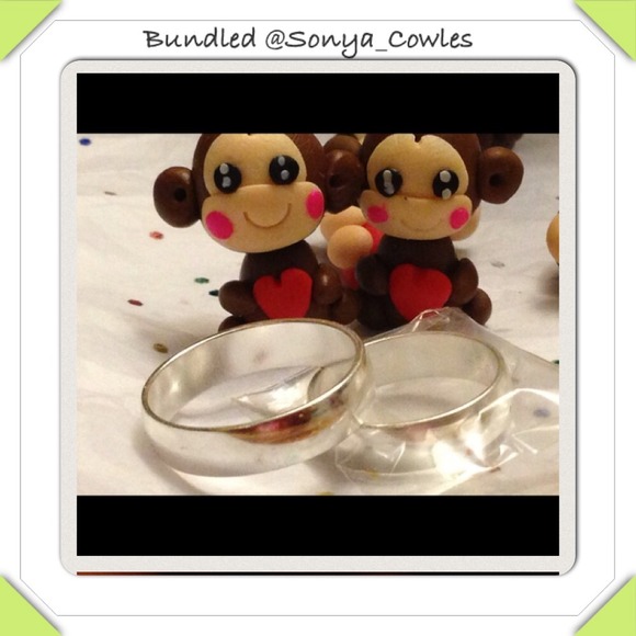4 silver band rings RESERVED @sonya_cowles