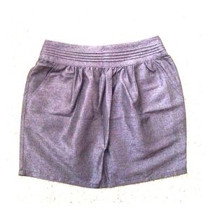 Urban outfitters silver/grey mini skirt 4 NWOT