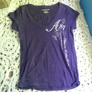 SOLD Aero purple top