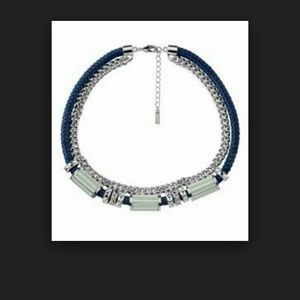 Rope n chain necklace  the good blues!