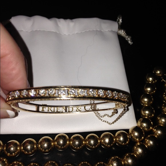 Diamond and 14k gold bracelet