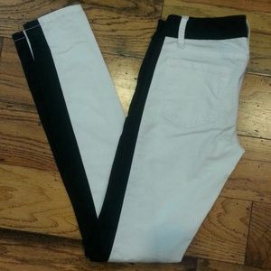 Decree Striped Skinny Jeans