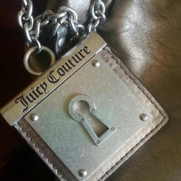 JUICY COUTURE LEATHER BAG - Picture 2 of 4