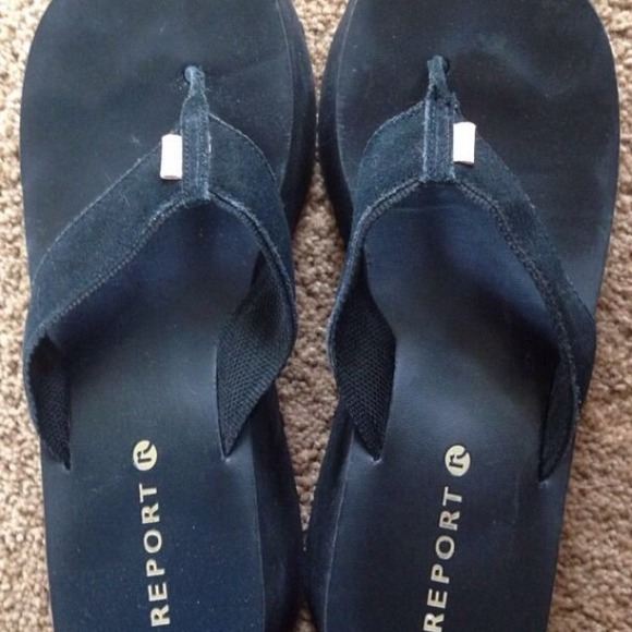 REPORT Wedge Flip Flops