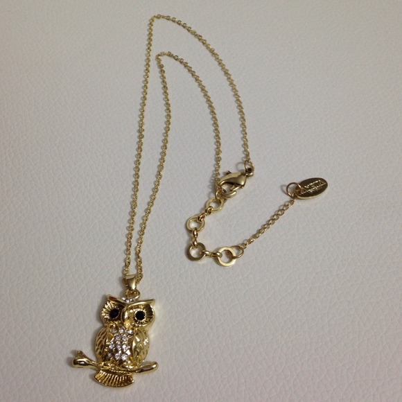 Amrita Singh Gold Owl Necklace