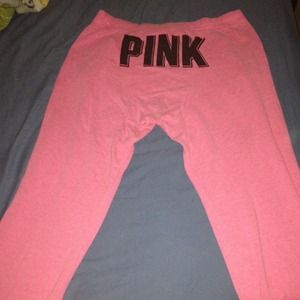 Victoria's Secret pink sweat pants 💗