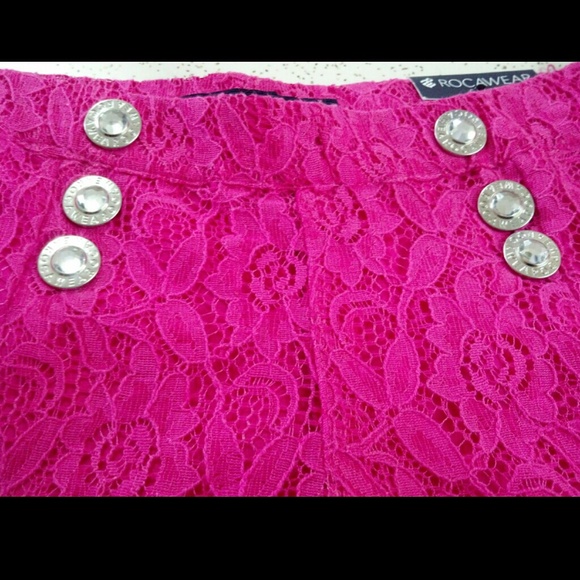 Lace Shorty Shorts - Picture 2 of 4