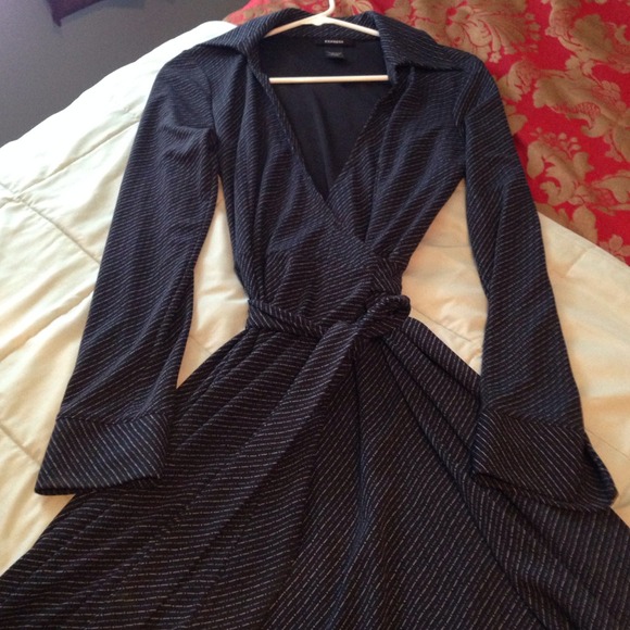 Express wrap dress