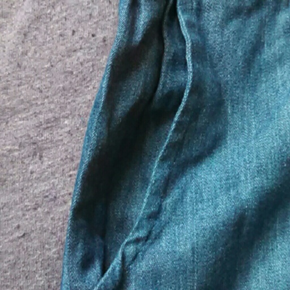 BUNDLED NWOT Blue romper with lace accents! - Picture 3 of 3