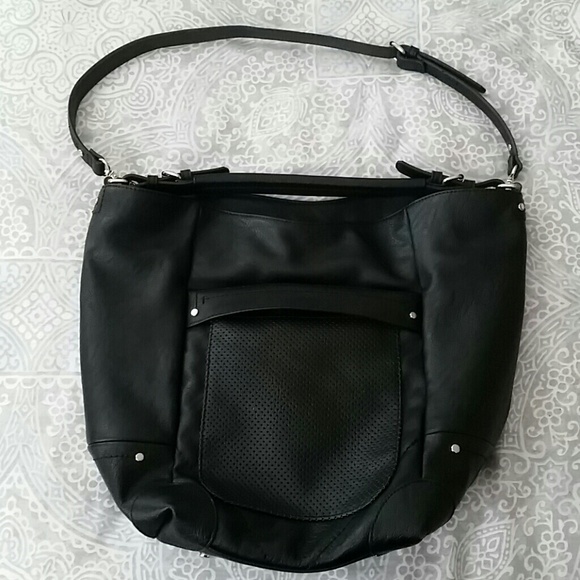 Zara Perforated Bucket Bag