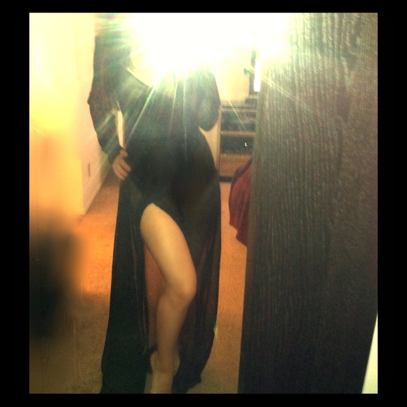 Chiffon Wrap Dress