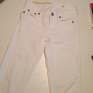 J.crew matchstick crop jeans size 26