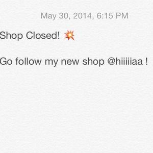 Shop Closed
