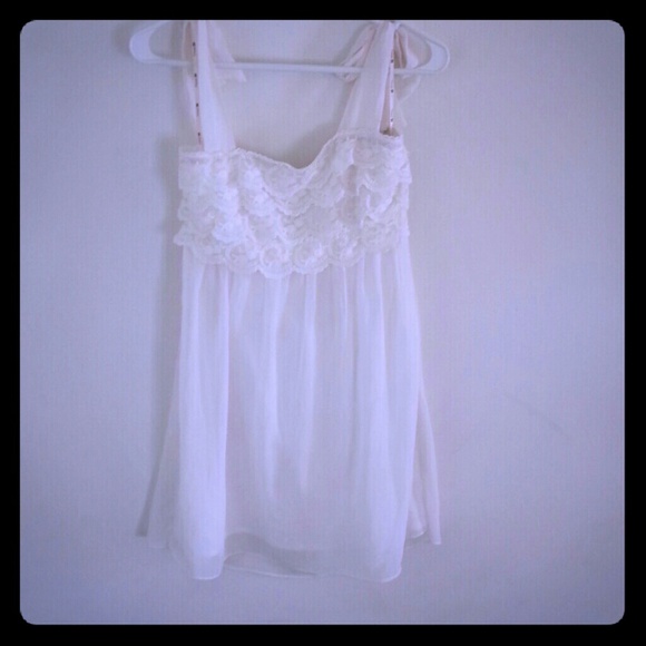 White Chiffon dress