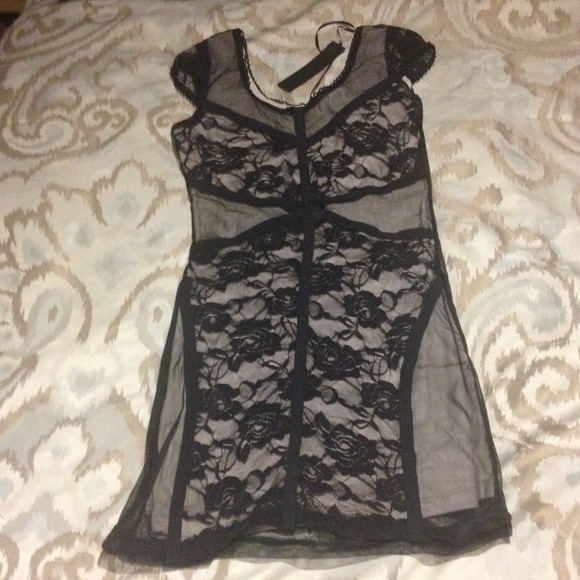 Beautiful lace mini dress
