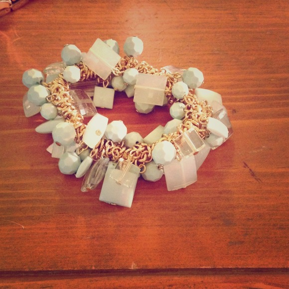 BCBG Jewelry - BUNDLE- emerald. Necklace and BCBG mint bangle