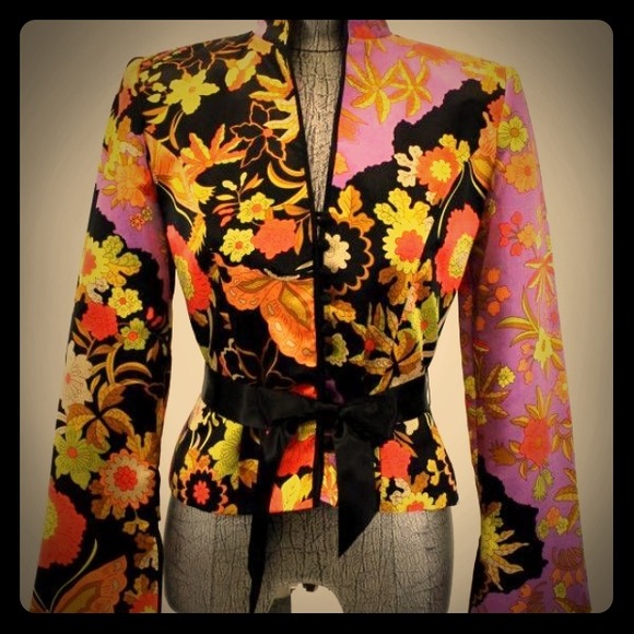 NWOT JS Collections 100% Silk Jacket