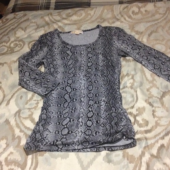 Michael kors piton blouse