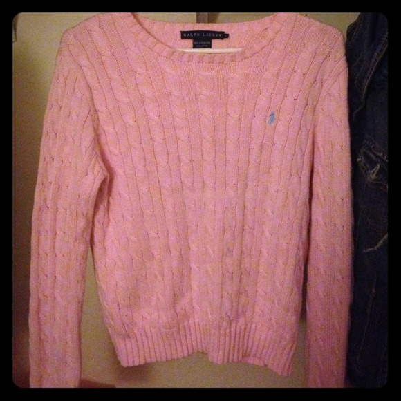 Pink Ralph Lauren sweater