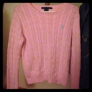 Pink Ralph Lauren sweater