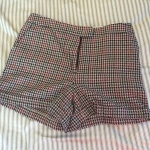 H & M brand wool/polyester blend shorts