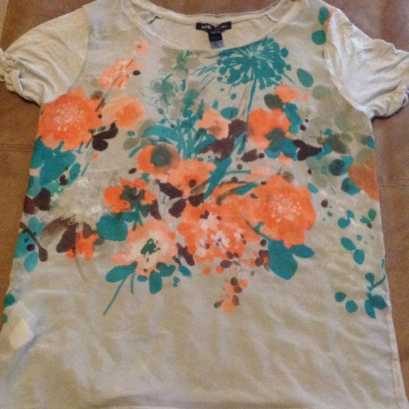 Flower print shirt