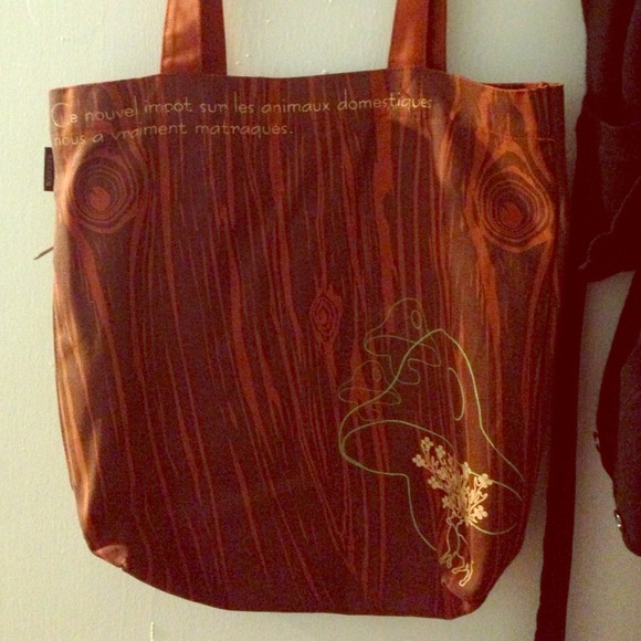 Rootote canvas totebag, Urban Outfitters