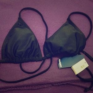 Black Bathing Suit Top