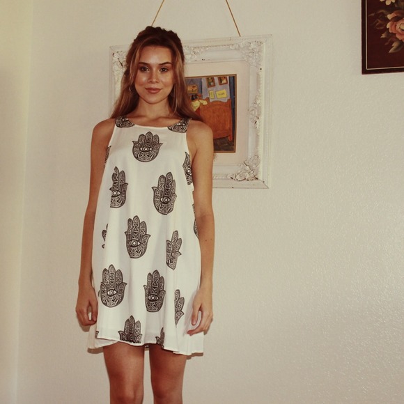 Reverse Hamsa Hand Dress