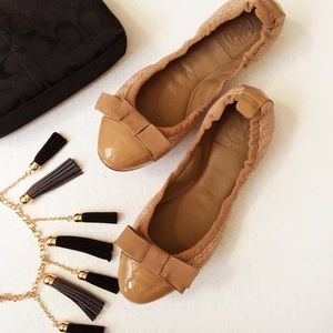 Tory Burch Flats W/ Bow