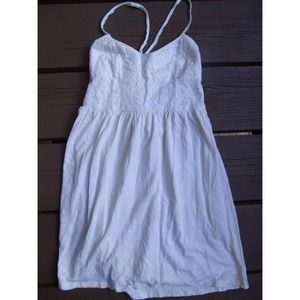 White lace sundress