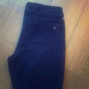 Tommy Hilfiger velvet strech pants