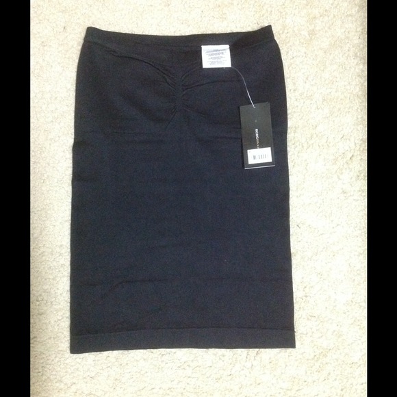 BCBG Black Tube Top with Built-in Bra - Picture 1 of 1