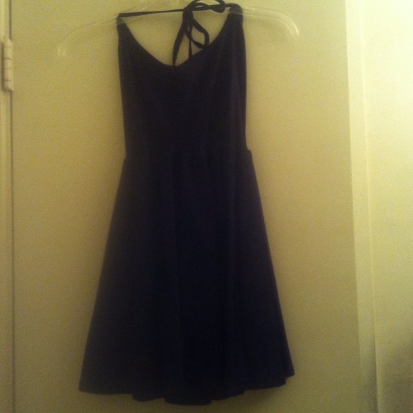 American apparel figure tricot dress in black
