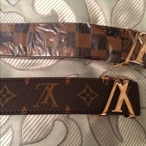 Leather belt