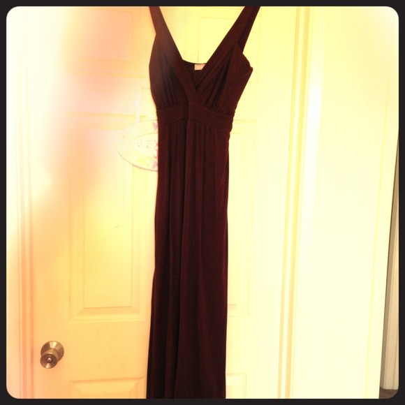 Brown maxi sundress!
