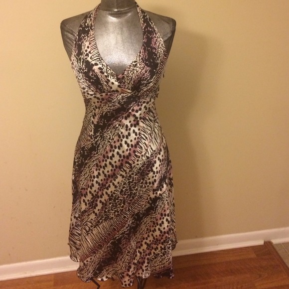 Betsey Johnson vintage leopard print dress - Picture 2 of 4