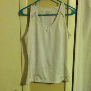 Sports white tank