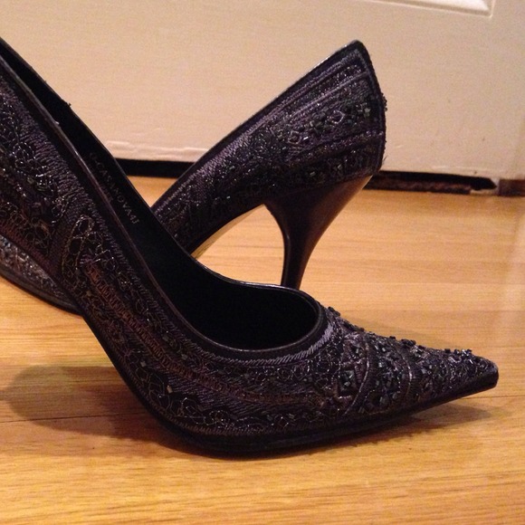 Nine West casanova beaded 7.5 M pumps