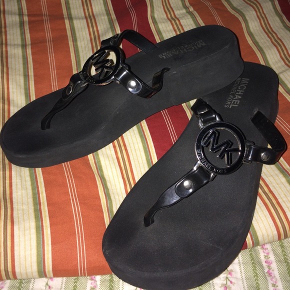 Michael Kors black sandals