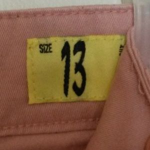 Light pink skinnie jeans
