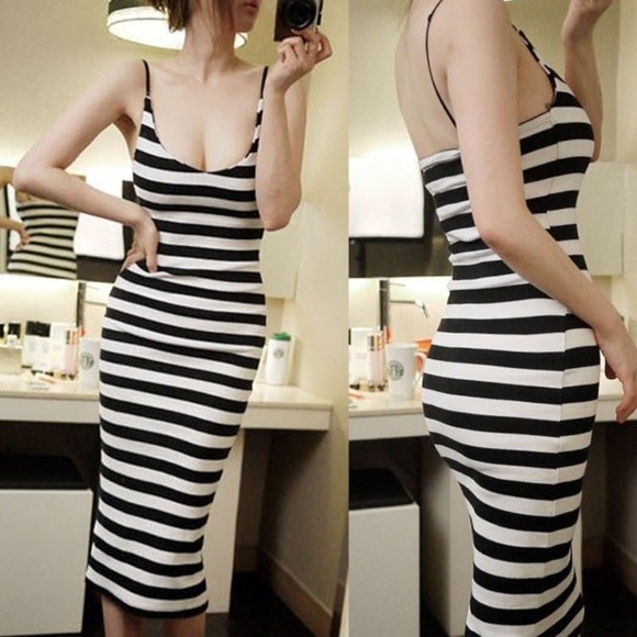 Midi bodycon dress-RESERVED