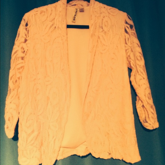 Pink lacy Blazer from Parisian