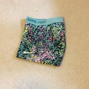 Women's Nike Pro Compression 3" Printed