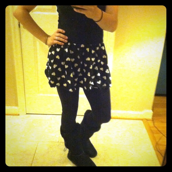 Delias hearted skirt