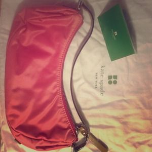 Kate Spade Fabric with Leather Handbag