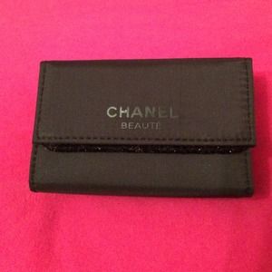 CHANEL case and 3 channel nail polish