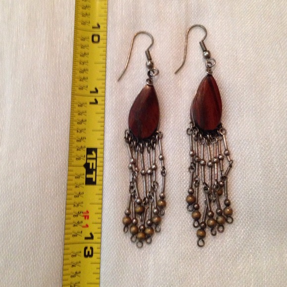 🍁Vintage🍁Tear🍁Drop🍁Earrings🍁 - Picture 2 of 2